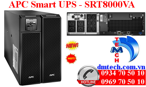Bộ lưu điện APC Smart UPS SRT8KXLI
