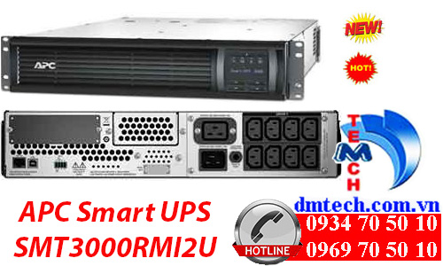 Bộ lưu điện APC Smart UPS-SMT3000RMI2U