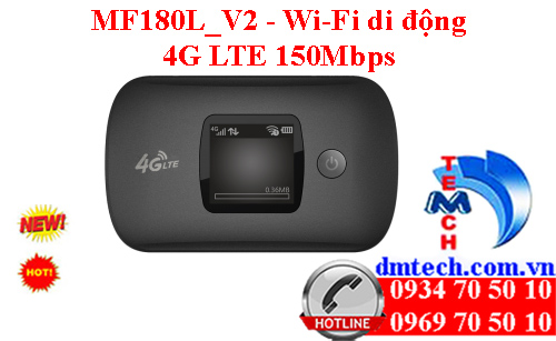 MF180L_V2 - Wi-Fi di động 4G LTE 150Mbps