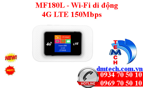 MF180L - Wi-Fi di động 4G LTE 150Mbps