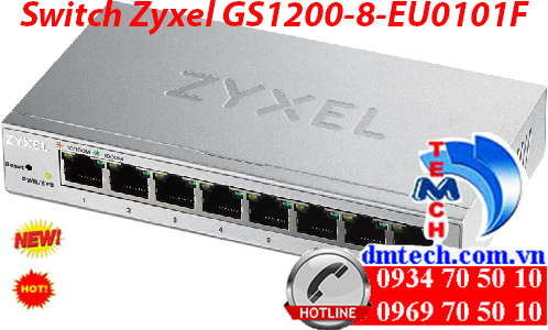 Switch Zyxel GS1200-8 -EU0101F