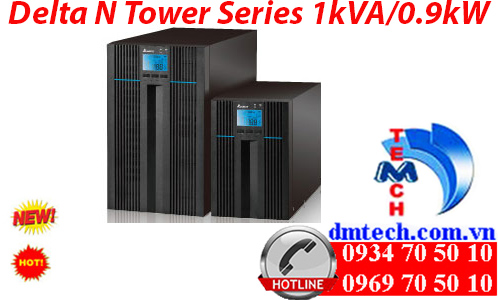 Bộ lưu điện Delta N Tower Series 1kVA/0.9kW On-Line UPS
