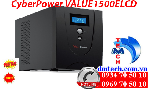 Bộ lưu điện CyberPower VALUE1500ELCD