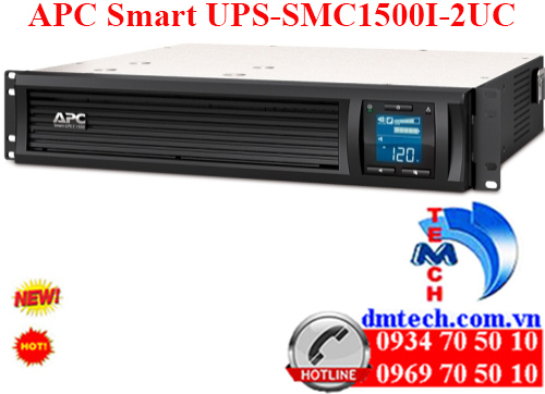 Bộ lưu điện APC Smart UPS-SMC1500I-2UC