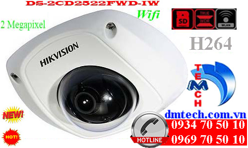 Camera IP HIKVISION DS-2CD2522FWD-IW